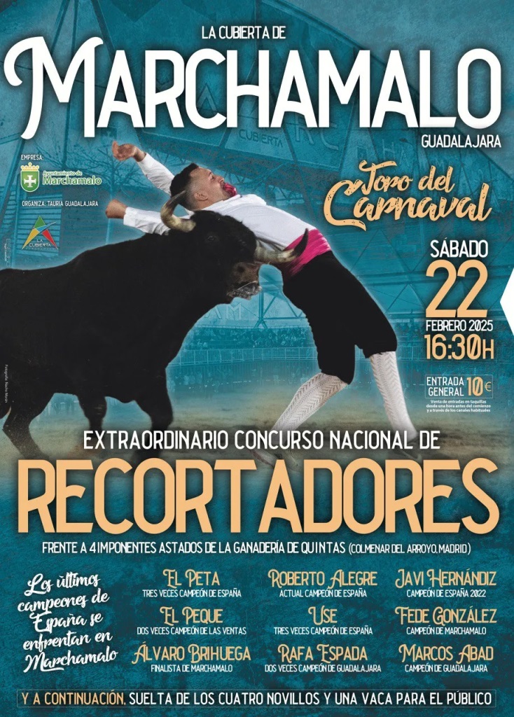 Concurso Nacional de Recortadores en Marchamalo